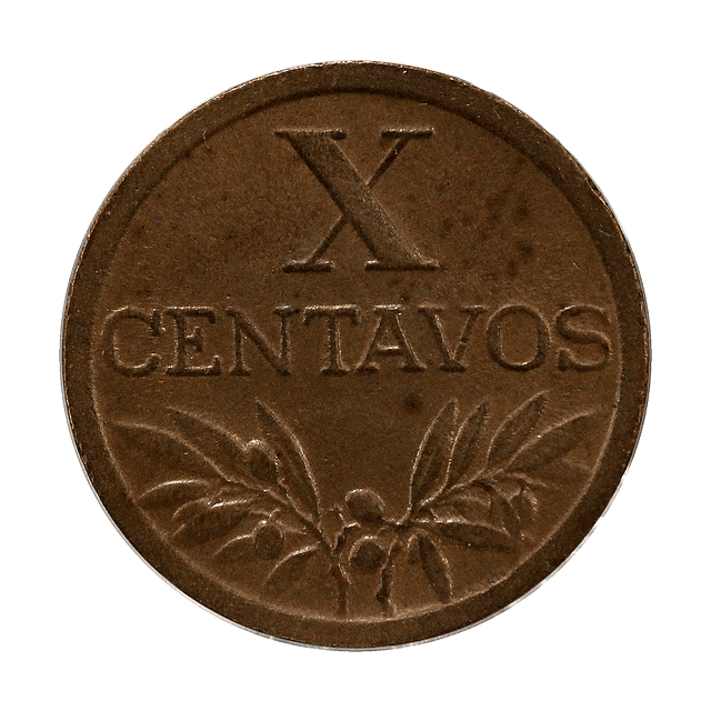 X Centavos 1951 Bronze