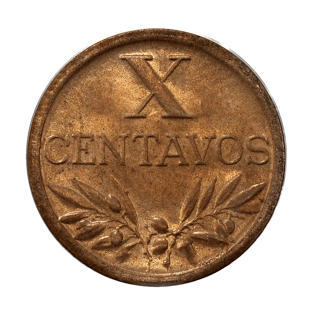 X Centavos 1957 Bronze