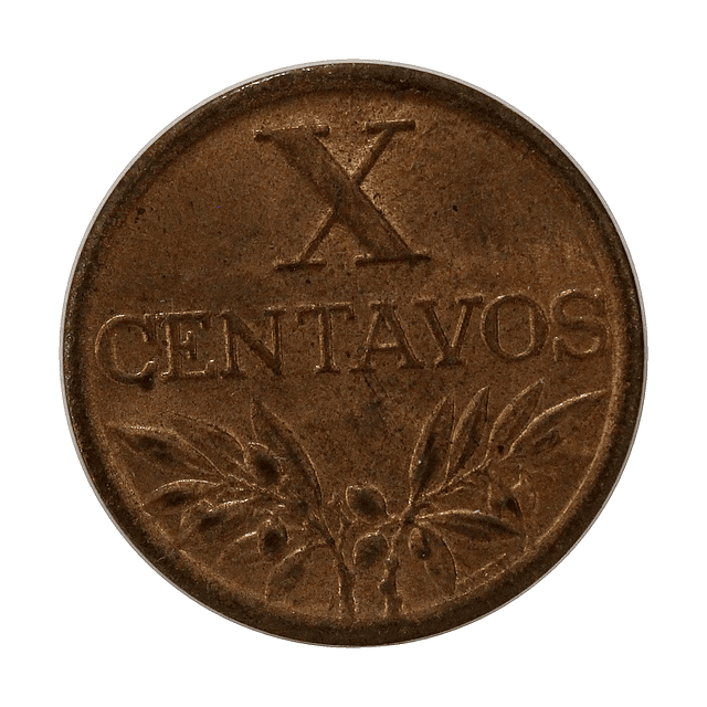 X Centavos 1965 Bronze