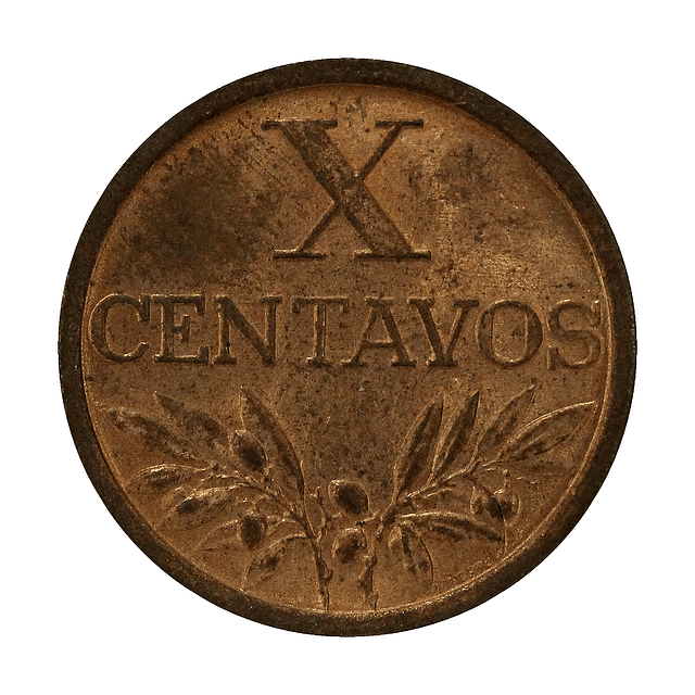 X Centavos 1967 Bronze 