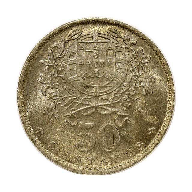 50 Centavos 1961 Alpaca