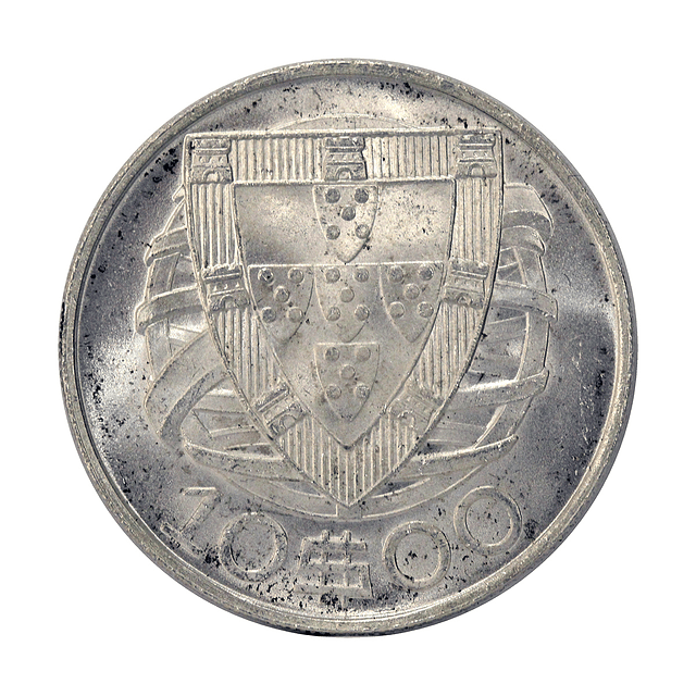 10 Escudos 1940 Prata