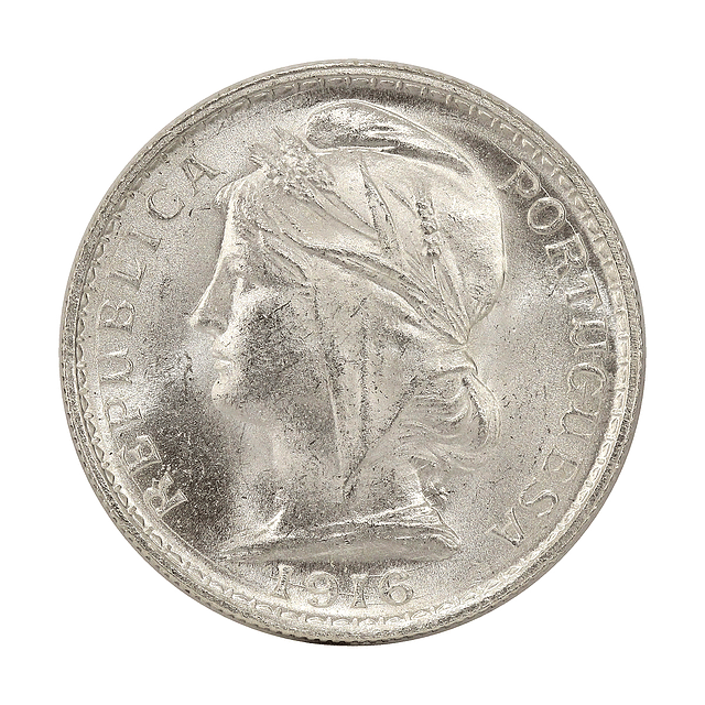 20 Centavos 1916 Prata