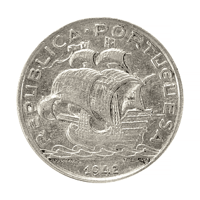 10 Escudos 1942 Prata