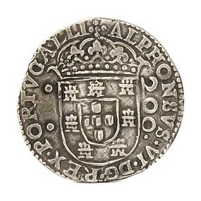 D. Afonso VI - 1/2 Cruzado 1666
