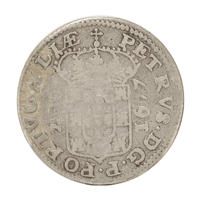 D. Pedro PR - 1/2 Cruzado 200 Reis 1677