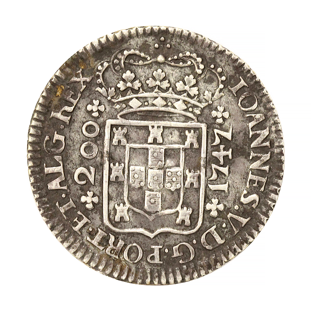 D. João V - 12 Vinténs 200 Reis 1747