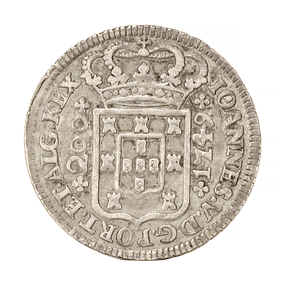 D. João V - 12 Vinténs 200 Reis 1749