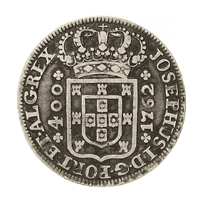 D. José I - Cruzado 480 Reis 1762