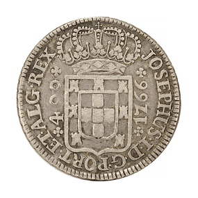 D. José I - Cruzado 480 Reis 1766