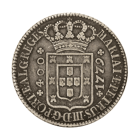 D. Maria I e Pedro III - Cruzado 480 Reis 1779