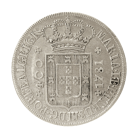 D. Maria I e Pedro III - Cruzado 480 Reis 1781