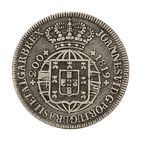 D. João VI - 12 Vinténs 240 Reis 1819
