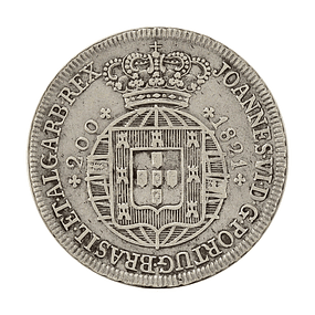 D. João VI - 12 Vinténs 240 Reis 1821