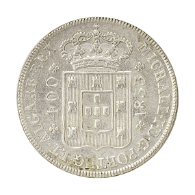 D. Miguel I - Cruzado 480 Reis 1833