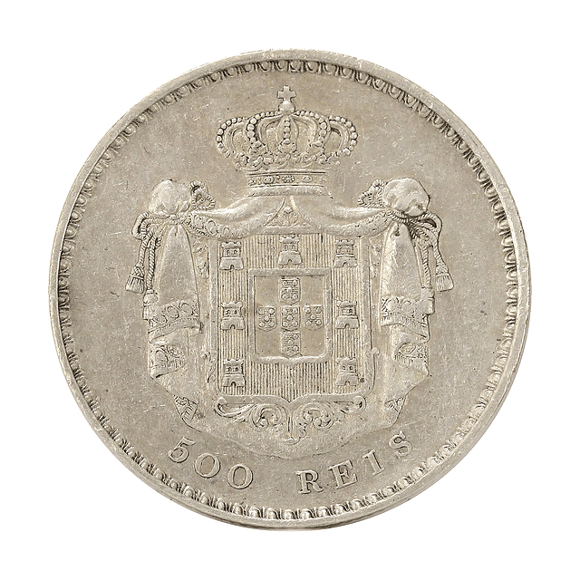 D. Maria II - 500 Reis 1846 Prata