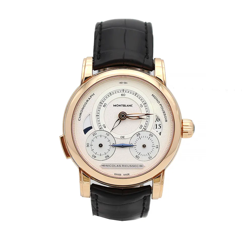 Montblanc Nicolas Rieussec Edição Limitda Ouro Rosa 18Kt Ref. 111592