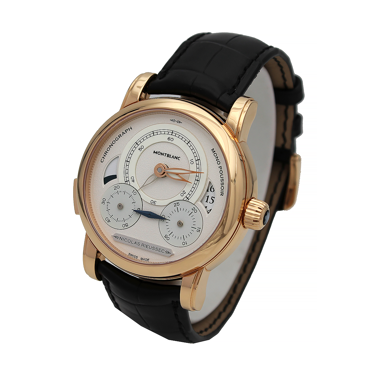 Montblanc Nicolas Rieussec Edição Limitda Ouro Rosa 18Kt Ref