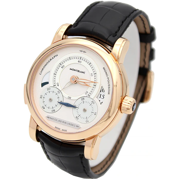 Imagem 7 de Montblanc Nicolas Rieussec Edição Limitda Ouro Rosa 18Kt Ref. 111592