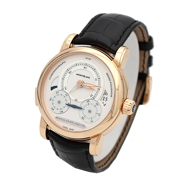 Imagem 8 de Montblanc Nicolas Rieussec Edição Limitda Ouro Rosa 18Kt Ref. 111592