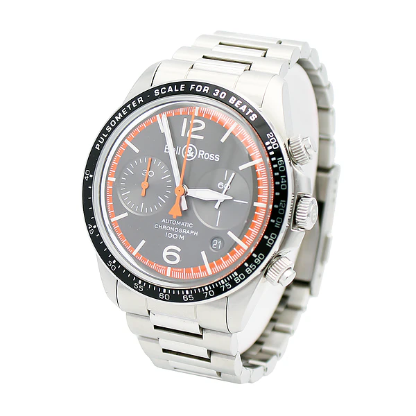 Imagem 2 de Bell & Ross Br V2-94 Chronograph Ref. BRV294-ORA-ST/SST