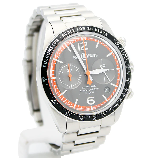 Imagem 4 de Bell & Ross Br V2-94 Chronograph Ref. BRV294-ORA-ST/SST