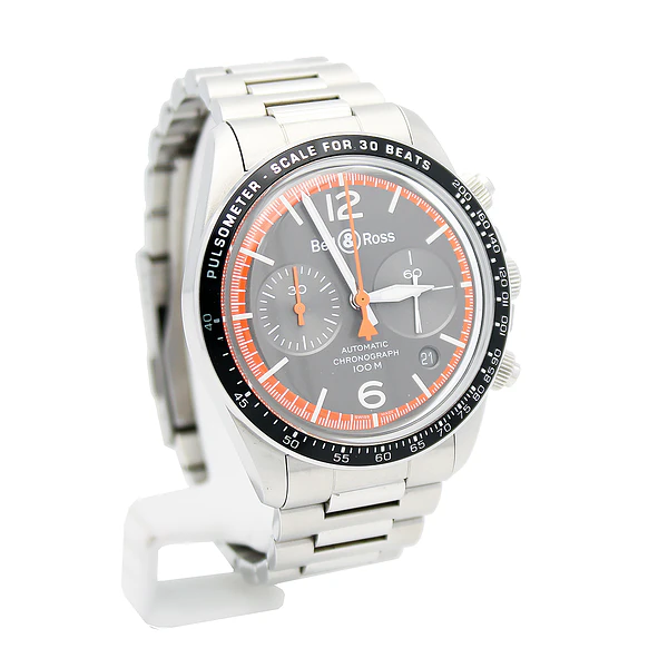 Imagem 5 de Bell & Ross Br V2-94 Chronograph Ref. BRV294-ORA-ST/SST