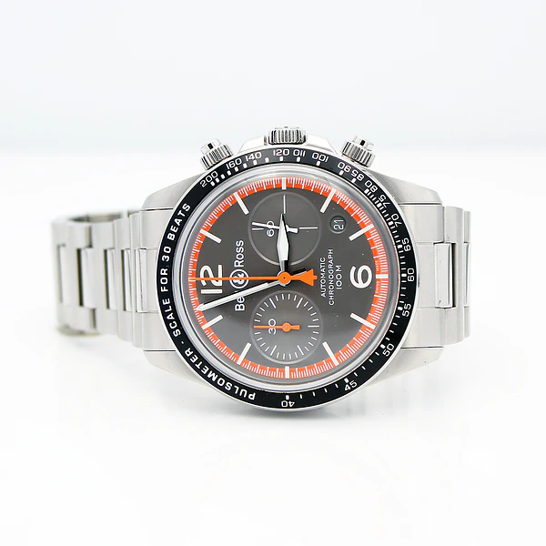 Imagem 6 de Bell & Ross Br V2-94 Chronograph Ref. BRV294-ORA-ST/SST