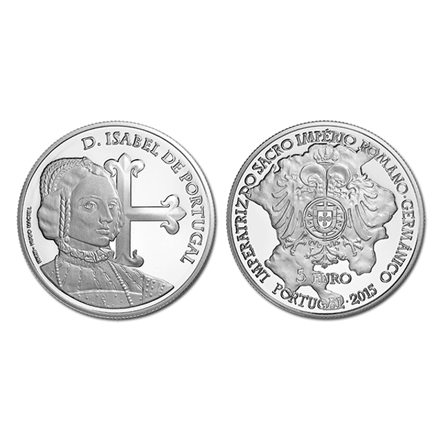 5.00 Euro D. Isabel de Portugal 2015