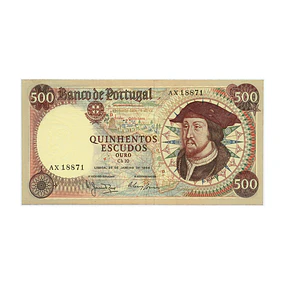500 Escudos D. João II 25.01.1966