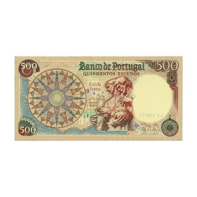 500 Escudos D. João II 25.01.1966