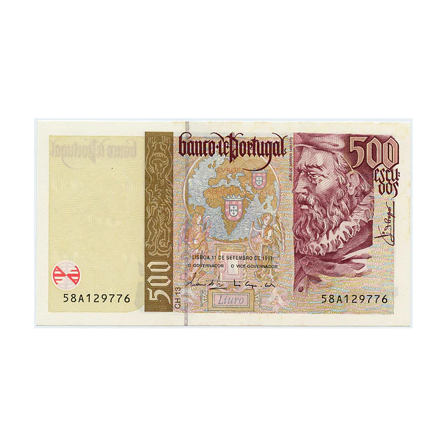 500 Escudos João de Barros 11.09.1997 