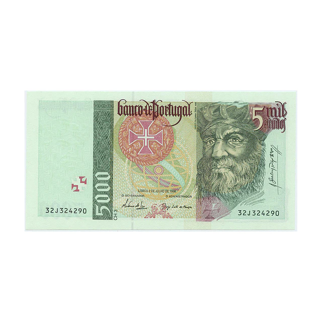 5000 Escudos Vasco da Gama 02.07.1998