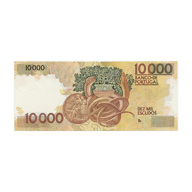10000 Escudos Egas Moniz 14.12.1989
