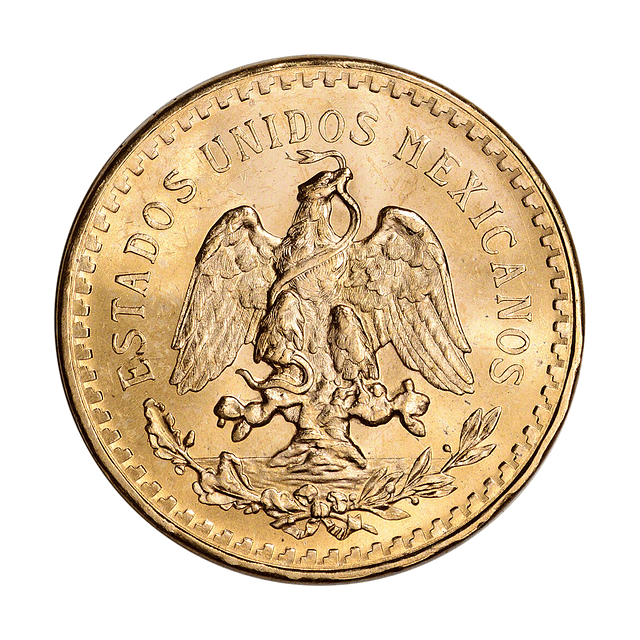 México - 50 Pesos 1947 Ouro 37.5g
