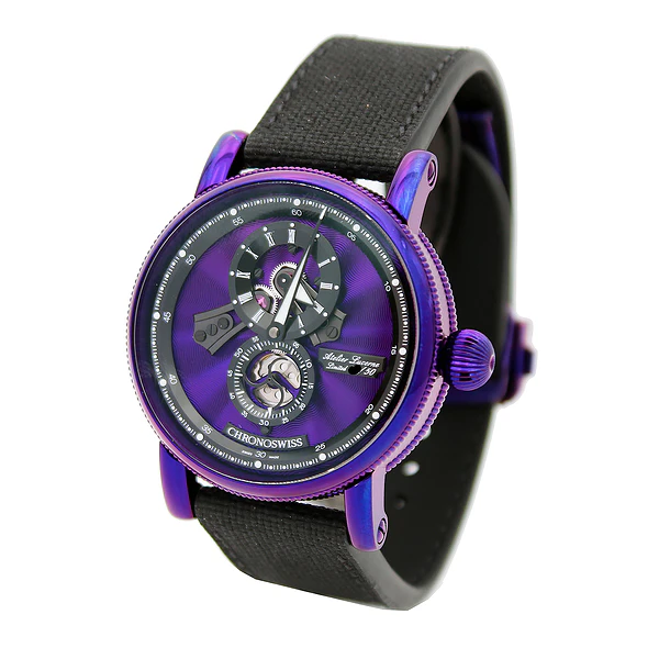 Imagem 3 de Chronoswiss Flying Regulator Open Gear Purple Ed.Limitada Ref. CH-8758.1 PUBK