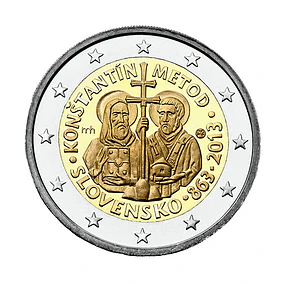 Eslováquia - 2.00 Euros Method Konstantin 2013