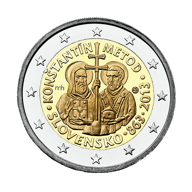 Eslováquia - 2.00 Euros Method Konstantin 2013