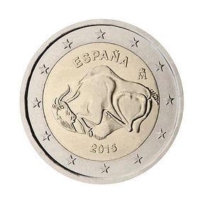 Espanha - 2.00 Euros 2015 - Caverna de Altamira 