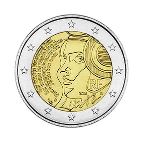 França - 2.00 Euros 2015 - 225º aniversário da Festa da Federação  