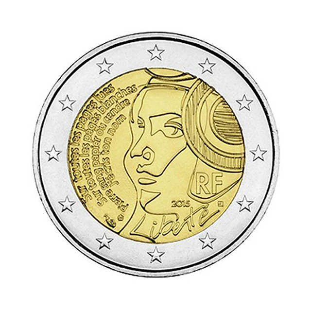 França - 2.00 Euros 2015 - 225º aniversário da Festa da Federação  