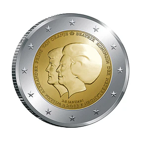 Holanda - 2.00 Euros 2013 - Retrato Duplo 