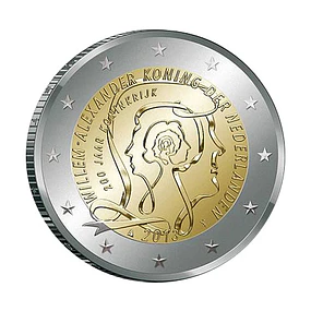 Holanda - 2.00 Euros 2013 - 200 Anos de Reino 