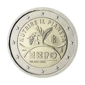 Itália - 2.00 Euros 2015 -  EXPO Milão 