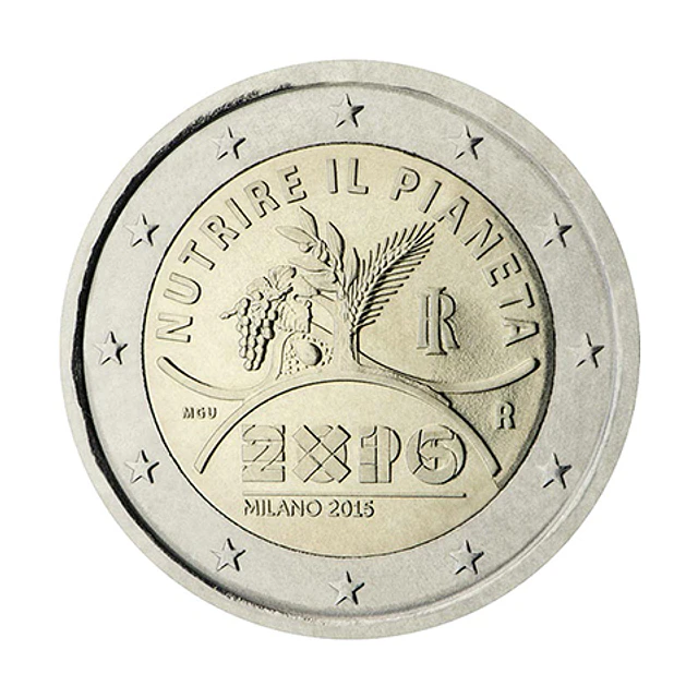 Itália - 2.00 Euros 2015 -  EXPO Milão 