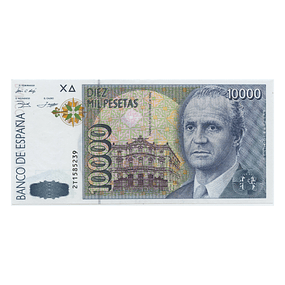 Espanha 10000 Pesetas 12.10.1992