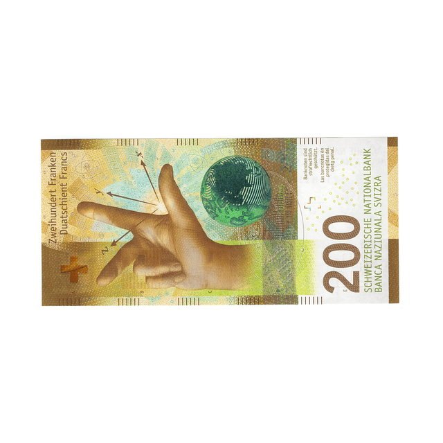 Suiça 200 Francs 2016