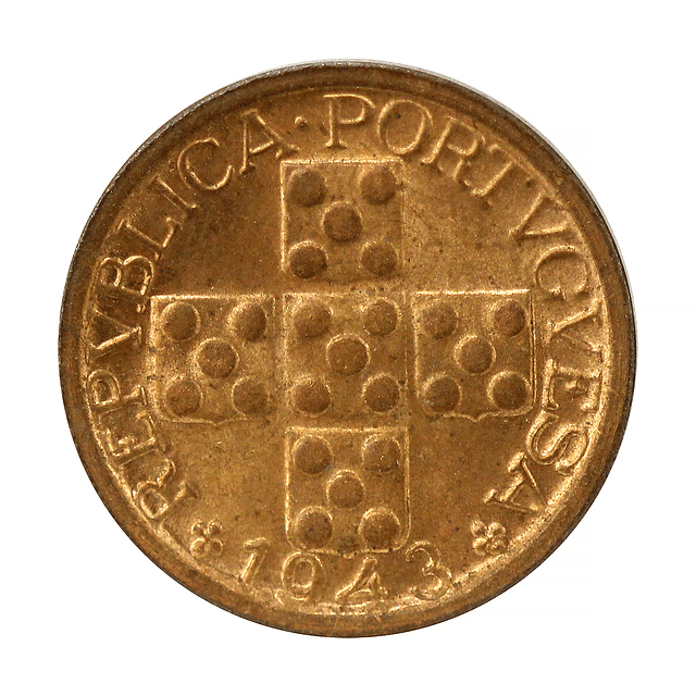 X Centavos 1943 Bronze 