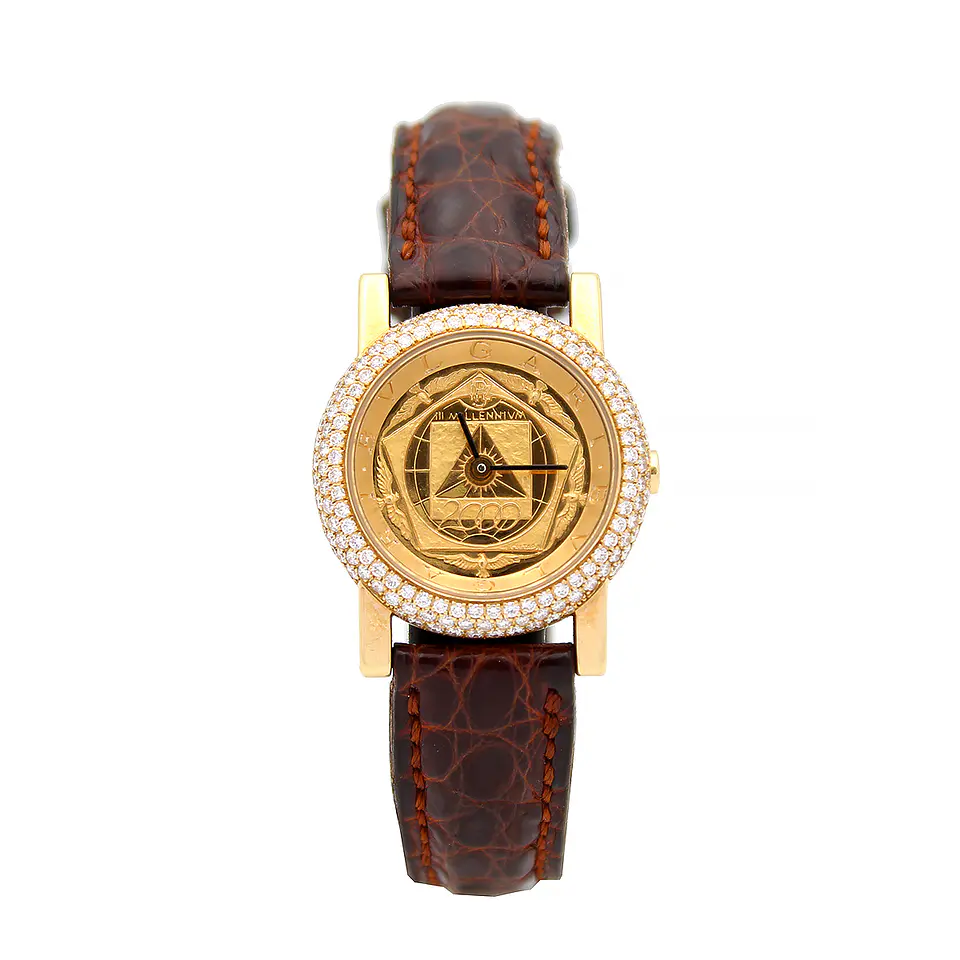 Bulgari Anfiteatro Lady III Millenium Edição Limitada Ref. AT26MGDL