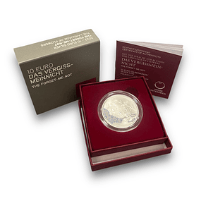 Áustria - 10 Euro The forget me not 2023 Proof